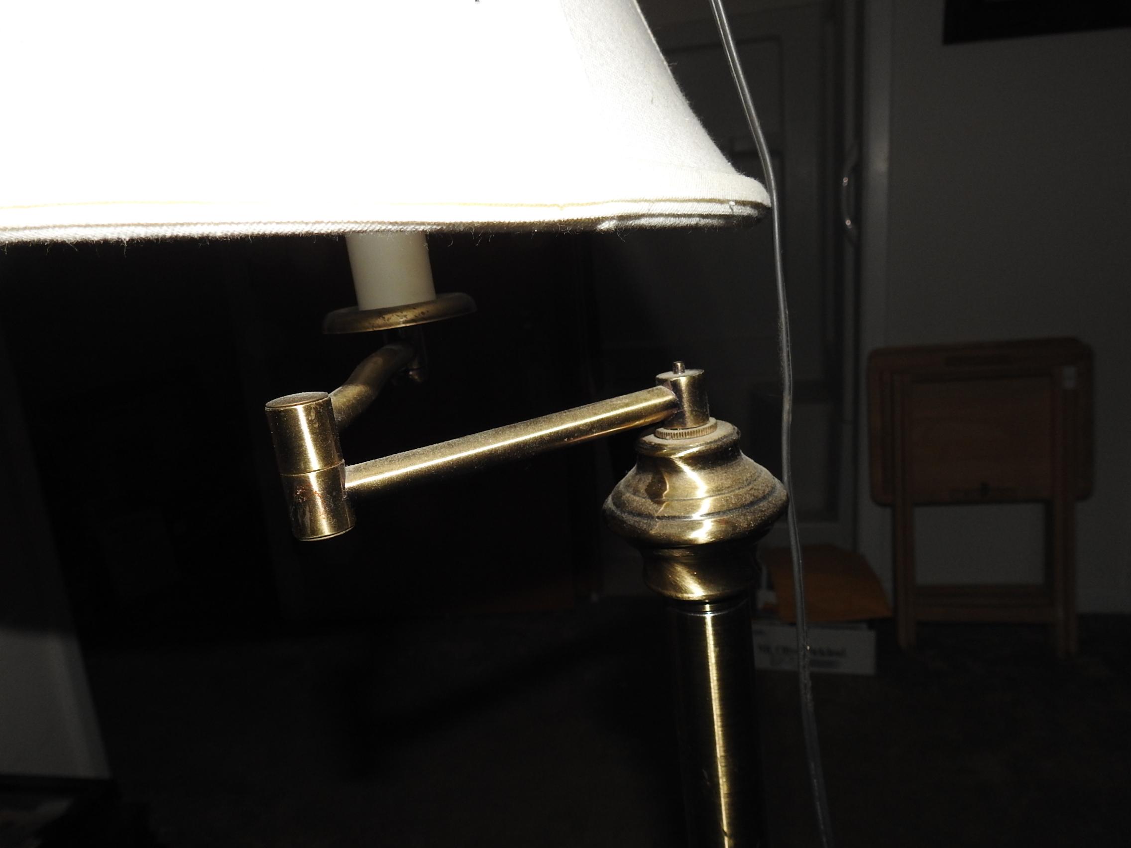 swing arm floor lamp