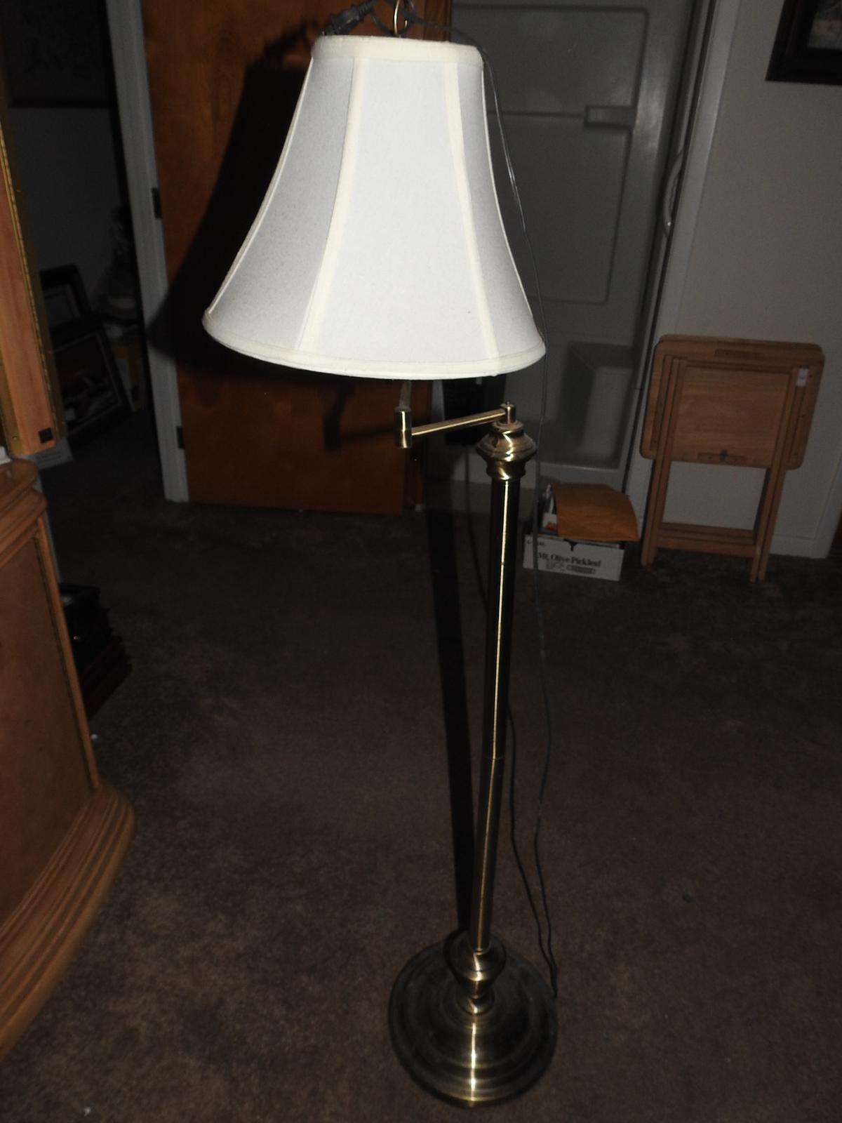 swing arm floor lamp