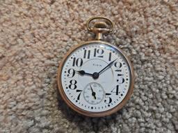 elgin pocket watch no chain