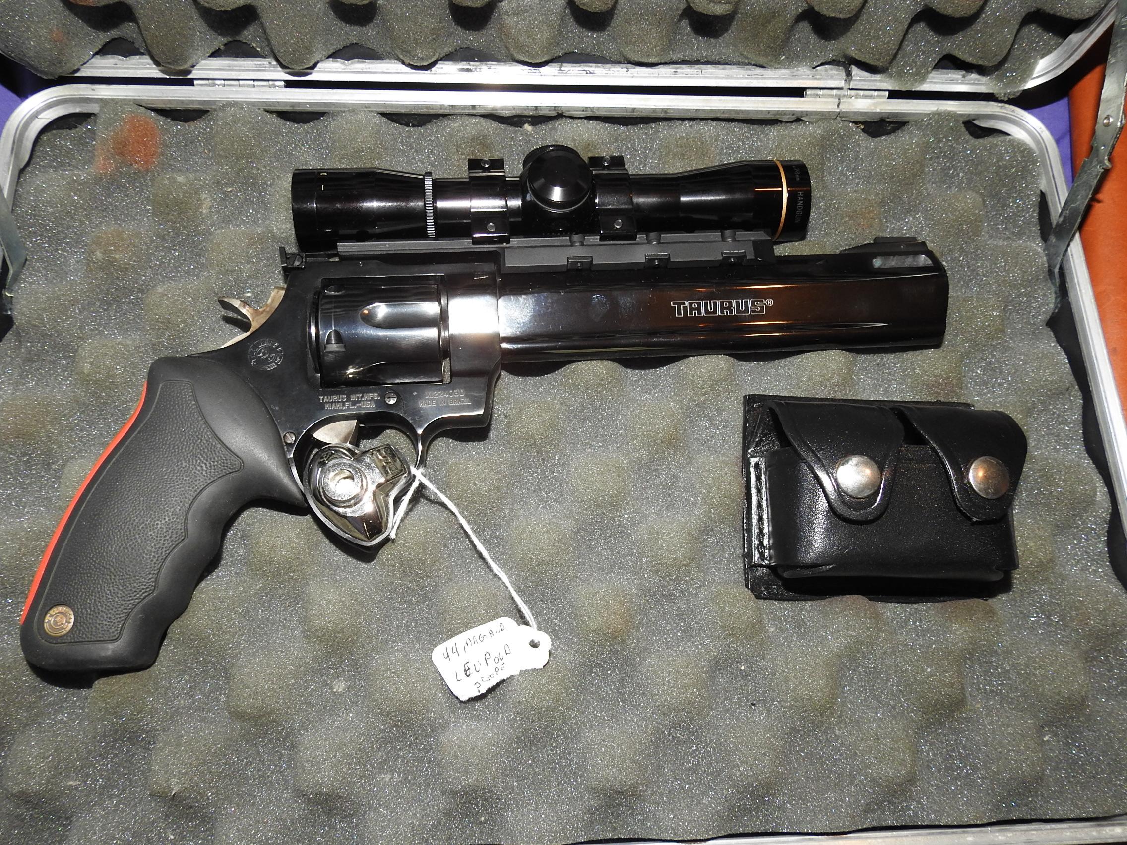Taurus Raging Bull 44 Mag Revolver with scope