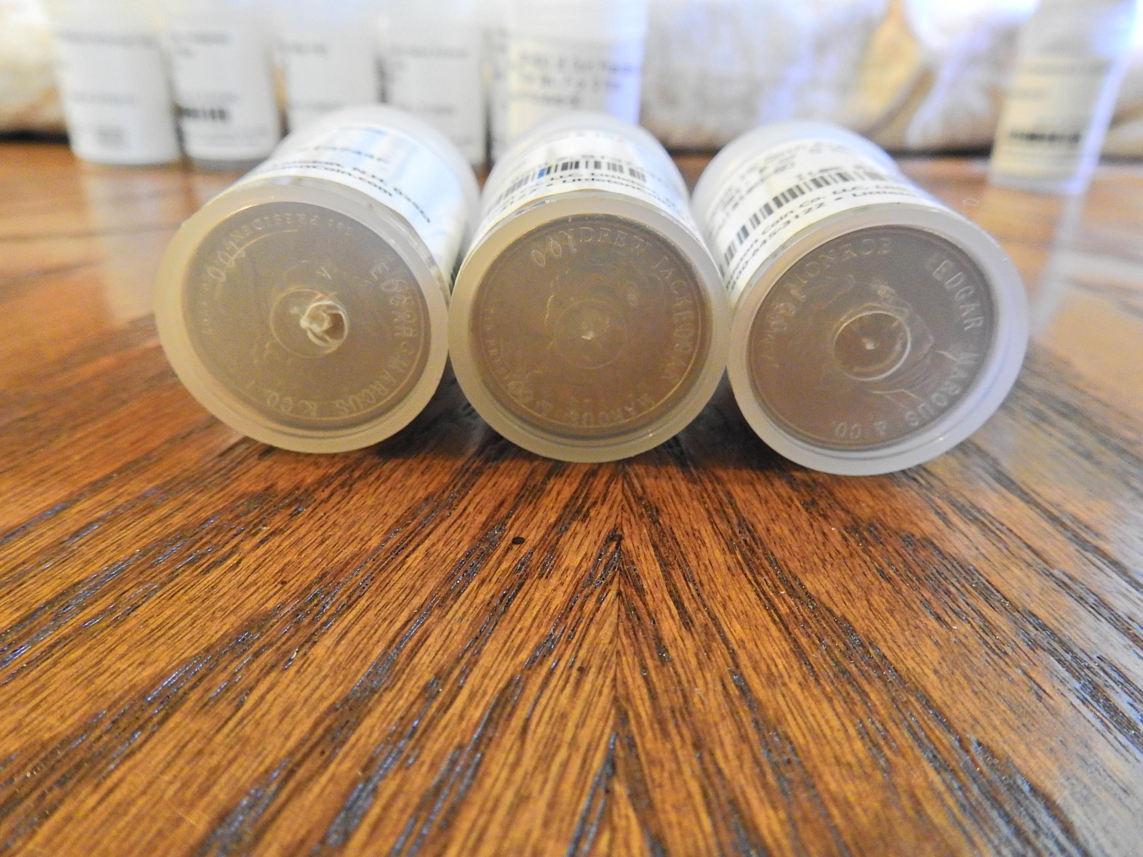 lot of 3 presidential dollar tubes