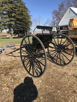 Black Troyer Show Cart