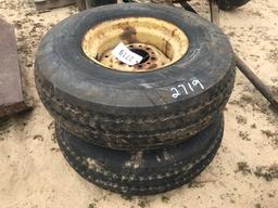 (2) 11L-15SL Tires