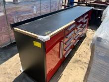 NEW Steelman 10' 15 Drawers Red Tool Box