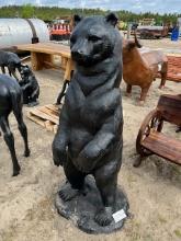 Standing Bear Statue Decor