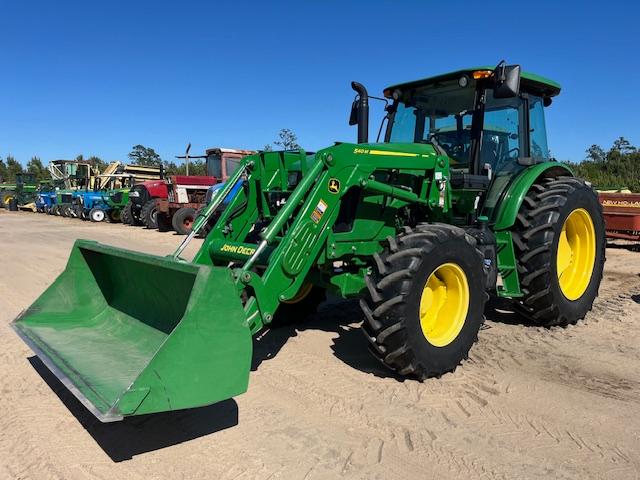 John Deere 6105E w/ JD 540M Loader