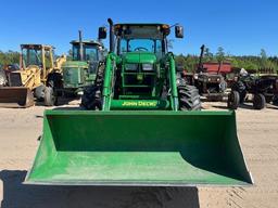 John Deere 6105E w/ JD 540M Loader