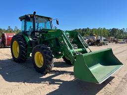 John Deere 6105E w/ JD 540M Loader