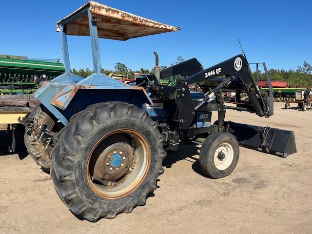 Long 510 Tractor w/ Bush Hog 2446QT Loader Non Running