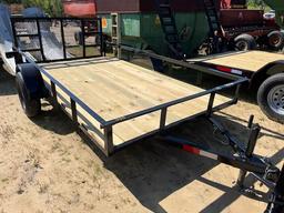 NEW 2024 Direct Trailer 12' Utility Trailer