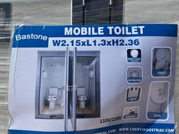 NEW Bastone Mobile Toilet Double Stall