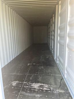 (1) Like New 40' Multi Door Shipping Container