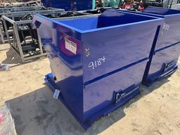 (1) NEW Self Dumping Hopper 1CY