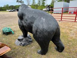 Large Growling Bear Decor