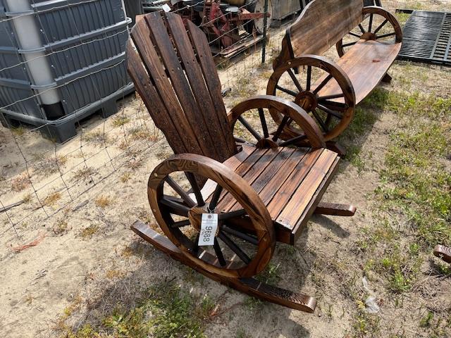 Wagon Wheel Rocker