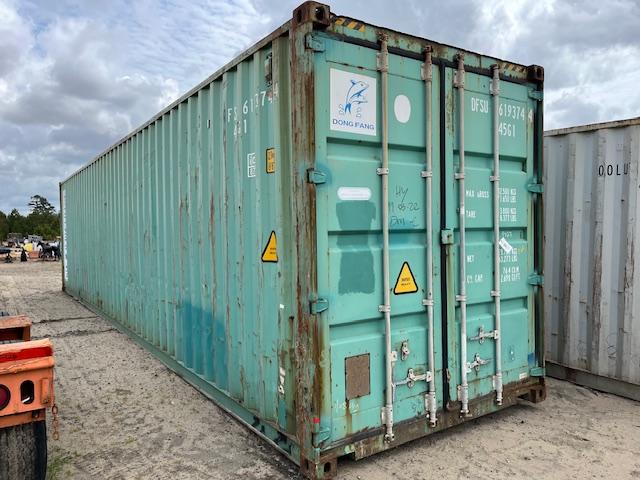 Used 40' High Cube Container Green
