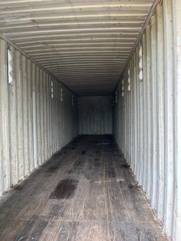 Used 40' High Cube Container Green