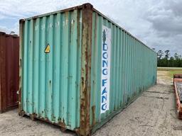 Used 40' High Cube Container Green