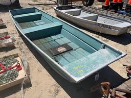 Green Aluminum Boat N/T