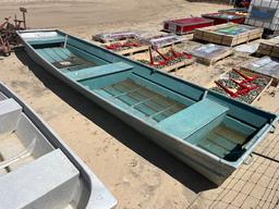 Green Aluminum Boat N/T