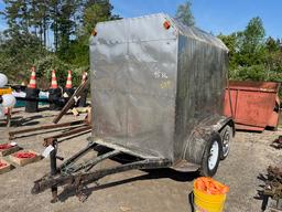 Small Stock Trailer Double Axle