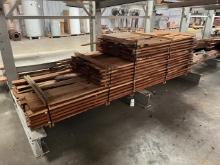 Bundle Of 1x Cherry Lumber Assorted Widths Apx. 5, 7, & 10' Lengths