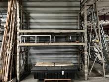 Section Of Pallet Racking ( Racking Only Contents Sell Separate)