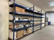 Apx. 24ft Section Of Shelving Racking ( Contents Sell Separate )