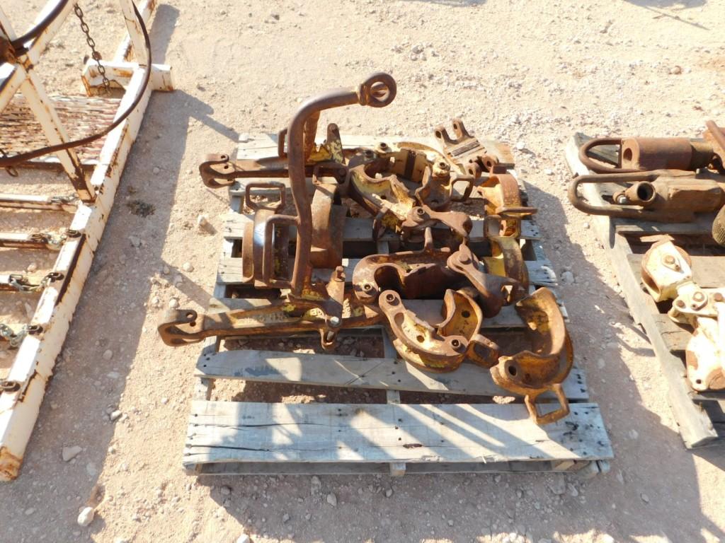 (1) SET (2) WEB WILSON TONGS W/ HEADS  LOCATED IN YARD 1 - MIDLAND, TX   -