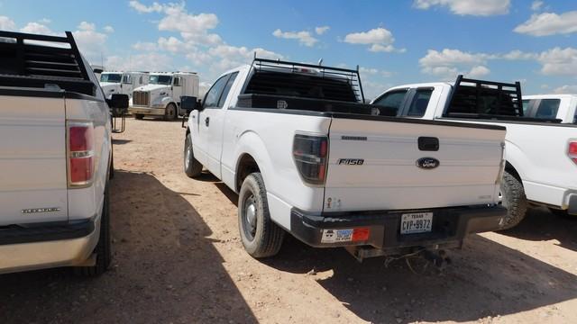 (X) (4642)  2014 FORD F150, EXT CAB 2WD VIN- 1FTFX1CF3EFA44199, P/B 5.0L GA