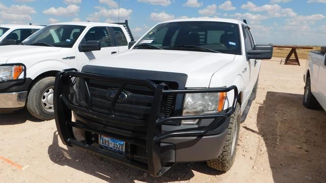 (X) (4636) 2010 FORD F150 2WD EXT CAB VIN- 1FTEX1C81AKE02897, P/B 5.0L GAS