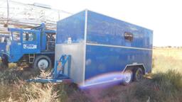 (1332221) 2005 CARRIER 14'X 7'X7' T/A CREW TRAILER, VIN- 1C9BS14245T442221, W/ KNOWLEDGE BOX,