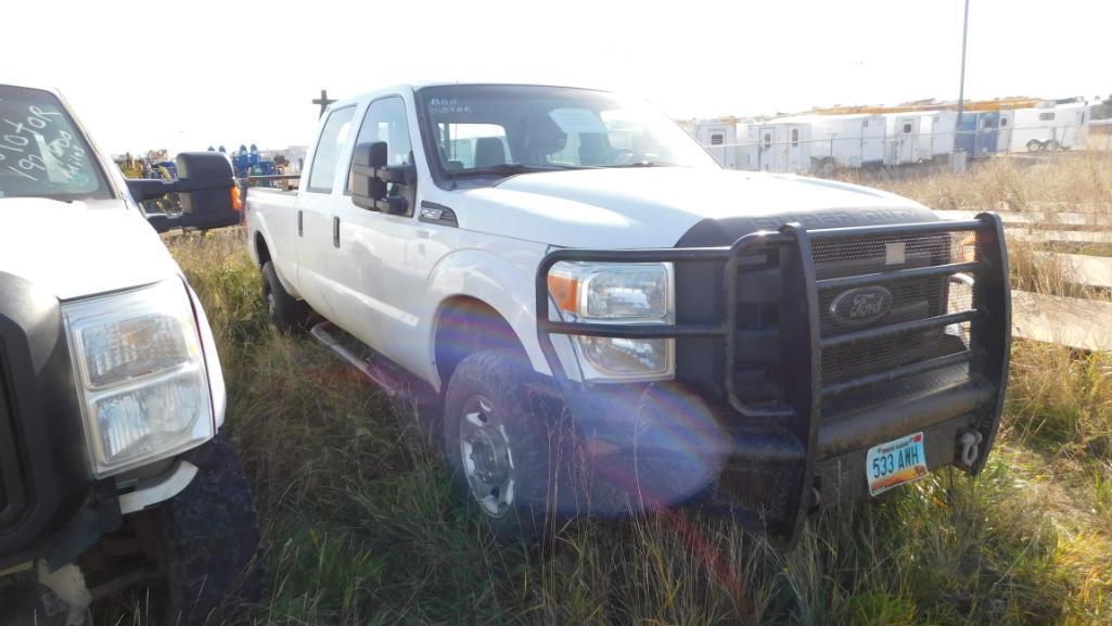 2012 Ford F-250 Pickup Truck, VIN # 1ft7w2b68cec12002