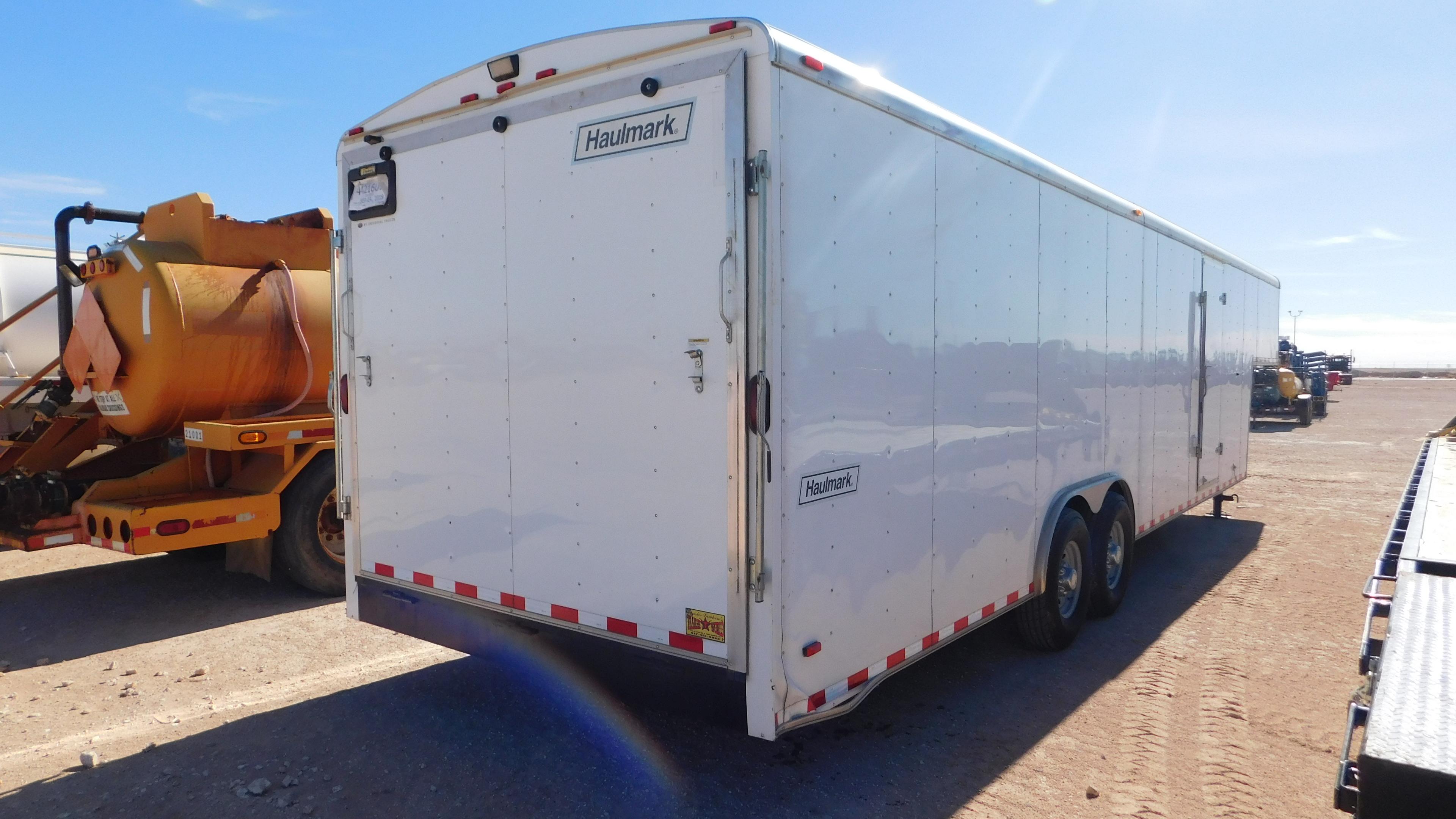 (X) 2013 HAULMARK T/A GN CARGO TRAILER, VIN- 16HG53623DT029756, 30' X 8.6'