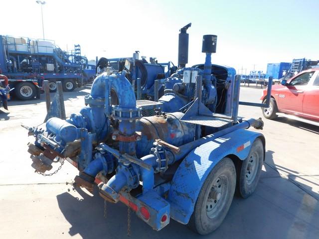 Located in YARD 2 - Odessa, TX (FUF067) MISSION 5X6 CENT PUMP, P/B DETROIT 4-71 DIESEL ENGINE, MTD O