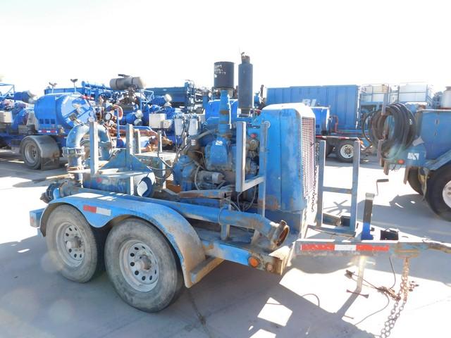 Located in YARD 2 - Odessa, TX (FUF067) MISSION 5X6 CENT PUMP, P/B DETROIT 4-71 DIESEL ENGINE, MTD O