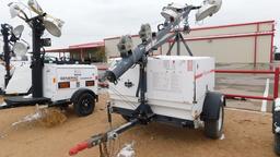 Located in Midland, TX - YARD 1 (8296) 2012 MAGNUM 6KW 4 BULB S/A LIGHT TOWER PA