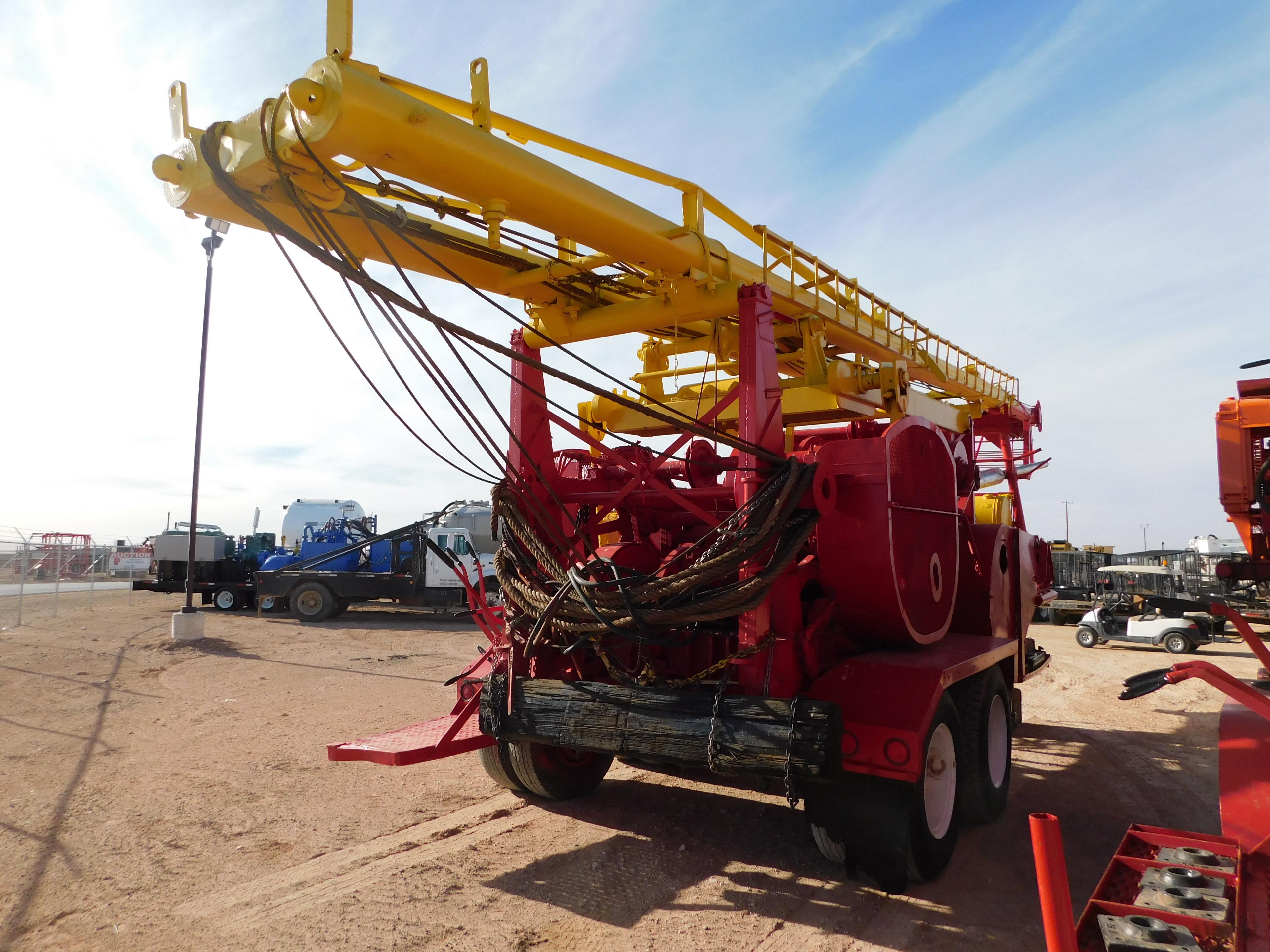 Located in YARD 1 - Midland, TX (9248) 1951 WALKER NEER C-34 CABLE TOOL RIG W/
