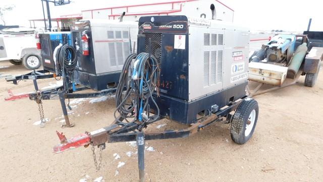 Located in YARD 1 - Midland, TX LINCOLN ELECTRIC VANTAGE 500 DIESEL WELDING MACH