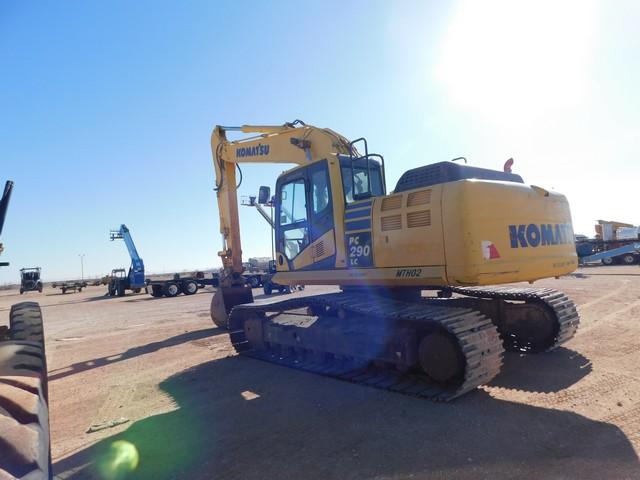 Located in YARD 1 - Midland, TX 940-224-8071 2012 KOMATSU PC290LC-10 HYD EXCAVATOR, SN- KMTPC241L54A