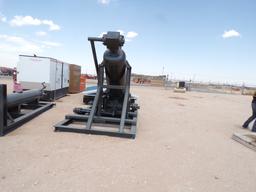 (7493) 2017 10K PSI 24" DIA X 64" H SAND KNOCK OUT  Located in YARD1 Midland, TX