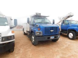 (X) (7140) 2003 CHEVROLET C6500 SGL CAB BUCKET TRUCK, VIN- 1GBJ6J1C43F516286, P/