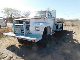 (X) (049) 1984 FORD F600 S/A DAY CAB ROUSTABOUT TRUCK, VIN- 1FDNF60HXEVA56515, P