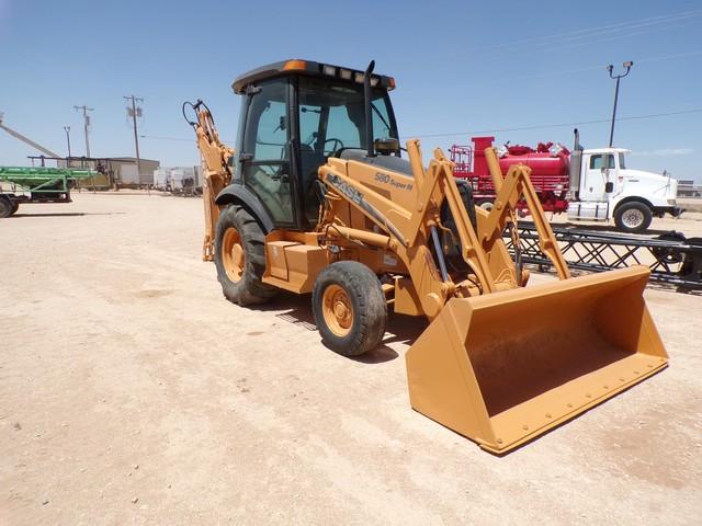 CASE 580 SUPER M 2X4 EXTENDA BACKHOE, SN- JJG0375163, P/B 4 CYL CUMMINS, 4 SPD T