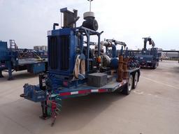 Located in YARD 2 Odessa, TX (FPS-016) 2012 ORS CENT BOOST PUMP TRAILER, VIN- 1Z