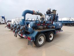 Located in YARD 2 Odessa, TX (FPS-016) 2012 ORS CENT BOOST PUMP TRAILER, VIN- 1Z