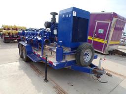 Located in YARD 2 Odessa, TX (FPS-039) SHOPBUILT T/A WATER BOOSTER TRAILER, W/ M