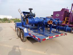 Located in YARD 2 Odessa, TX (FPS-039) SHOPBUILT T/A WATER BOOSTER TRAILER, W/ M