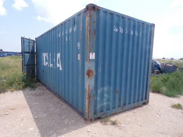 Located in YARD 3 Hobbs, NM (C-5) CONVEY SHIPPING CONTAINER, 8' X 8' X 20' W/ LI