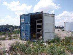 Located in YARD 3 Hobbs, NM (C-5) CONVEY SHIPPING CONTAINER, 8' X 8' X 20' W/ LI